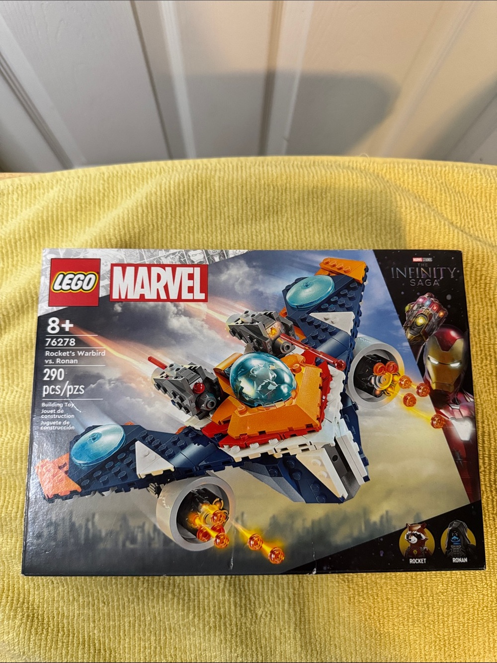 NIB Lego Marvel Infinity Saga Rocket's Warbird vs Ronan